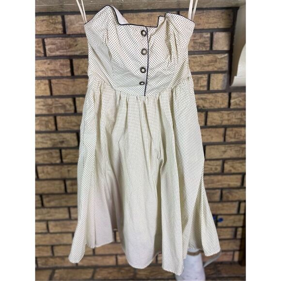 Girls From Savoy Anthropologie Strapless Dress‎ - Picture 1 of 7